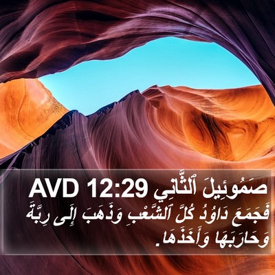 صَمُوئِيلَ ٱلثَّانِي 12:29 AVD Bible Verse Image