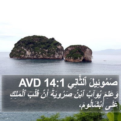 صَمُوئِيلَ ٱلثَّانِي 14:1 AVD Bible Verse Image