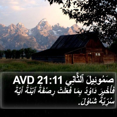 صَمُوئِيلَ ٱلثَّانِي 21:11 AVD Bible Verse Image