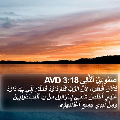 صَمُوئِيلَ ٱلثَّانِي 3:18 AVD Bible Verse Image