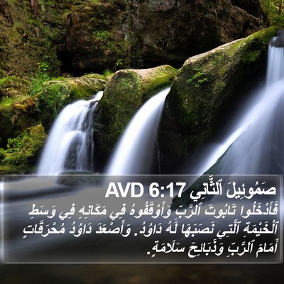 صَمُوئِيلَ ٱلثَّانِي 6:17 AVD Bible Verse Image