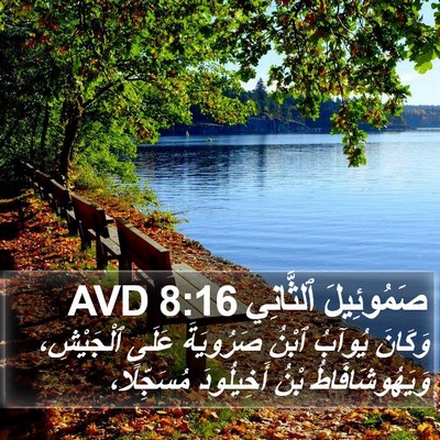 صَمُوئِيلَ ٱلثَّانِي 8:16 AVD Bible Verse Image