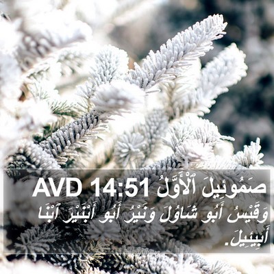 صَمُوئِيلَ ٱلْأَوَّلُ 14:51 AVD Bible Verse Image