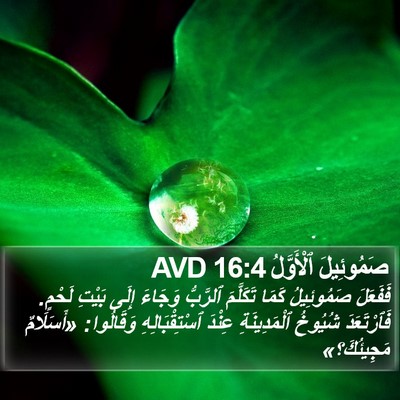 صَمُوئِيلَ ٱلْأَوَّلُ 16:4 AVD Bible Verse Image