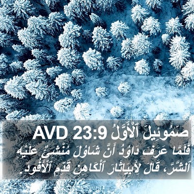 صَمُوئِيلَ ٱلْأَوَّلُ 23:9 AVD Bible Verse Image