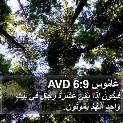 عَامُوس 6:9 AVD Bible Verse Image