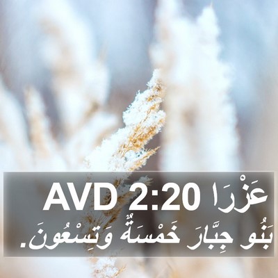 عَزْرَا 2:20 AVD Bible Verse Image