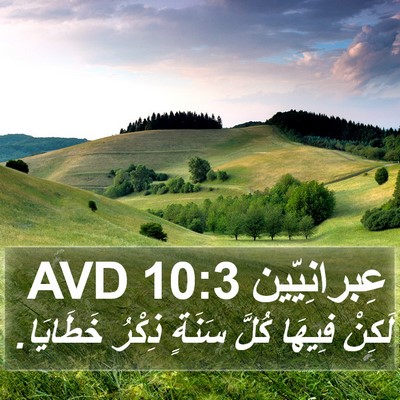عِبرانِيّين 10:3 AVD Bible Verse Image
