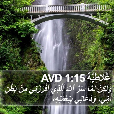 غَلاطِيَّة 1:15 AVD Bible Verse Image