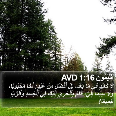 فِلِيْمُون 1:16 AVD Bible Verse Image