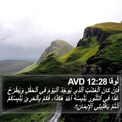 لُوقا 12:28 AVD Bible Verse Image