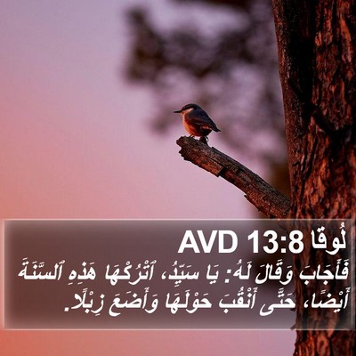 لُوقا 13:8 AVD Bible Verse Image