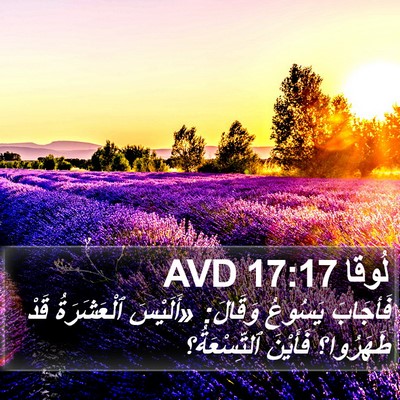 لُوقا 17:17 AVD Bible Verse Image