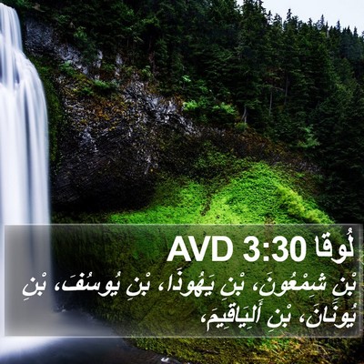 لُوقا 3:30 AVD Bible Verse Image