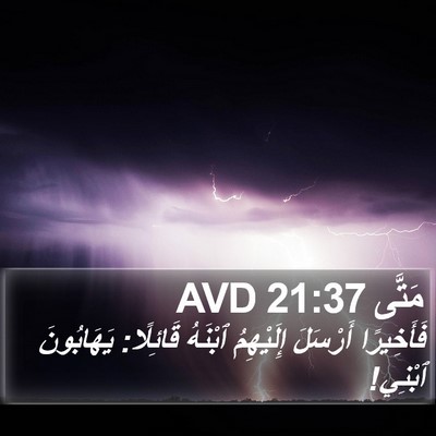 مَتَّى 21:37 AVD Bible Verse Image