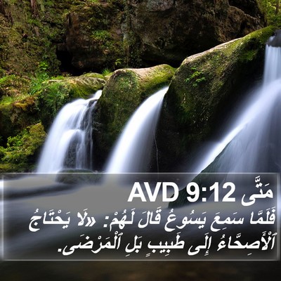 مَتَّى 9:12 AVD Bible Verse Image