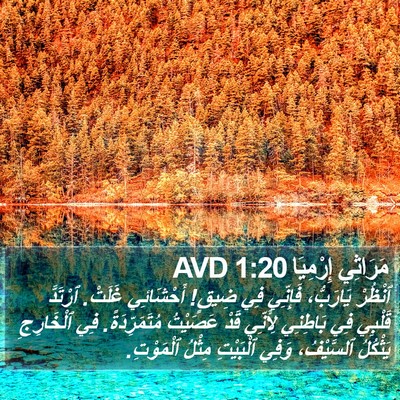 مَرَاثِي إِرْمِيَا 1:20 AVD Bible Verse Image