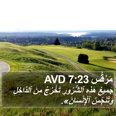 مَرْقُس 7:23 AVD Bible Verse Image