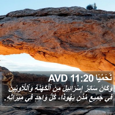 نَحَمْيَا 11:20 AVD Bible Verse Image