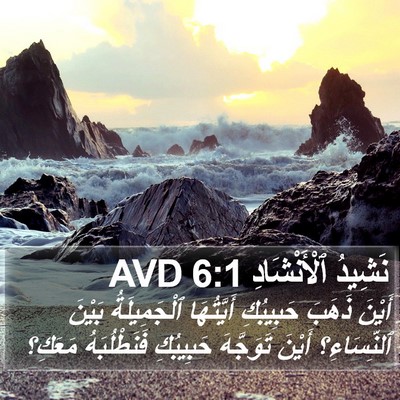 نَشِيدُ ٱلْأَنْشَادِ 6:1 AVD Bible Verse Image
