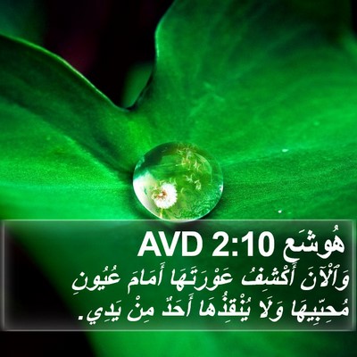 هُوشَع 2:10 AVD Bible Verse Image