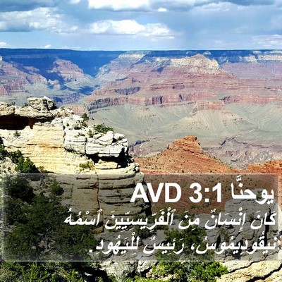 يوحنَّا 3:1 AVD Bible Verse Image