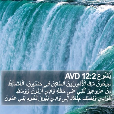 يَشُوع 12:2 AVD Bible Verse Image