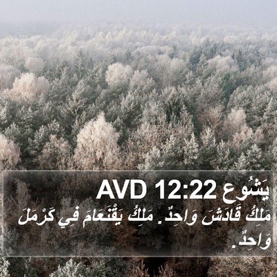 يَشُوع 12:22 AVD Bible Verse Image