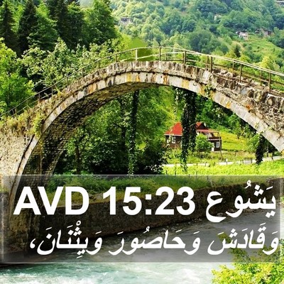 يَشُوع 15:23 AVD Bible Verse Image