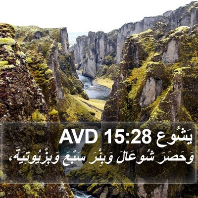 يَشُوع 15:28 AVD Bible Verse Image