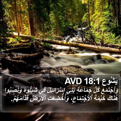 يَشُوع 18:1 AVD Bible Verse Image