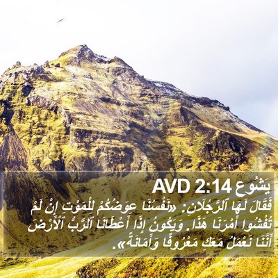 يَشُوع 2:14 AVD Bible Verse Image