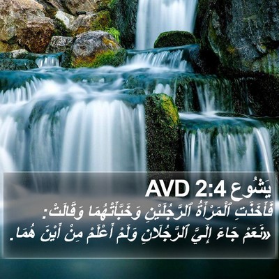 يَشُوع 2:4 AVD Bible Verse Image