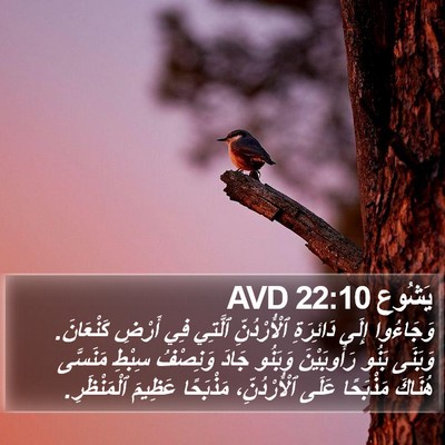 يَشُوع 22:10 AVD Bible Verse Image