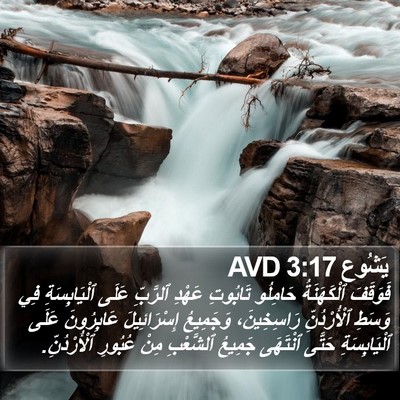 يَشُوع 3:17 AVD Bible Verse Image