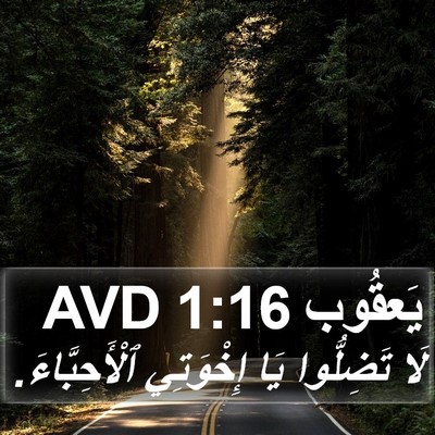 يَعقُوب 1:16 AVD Bible Verse Image