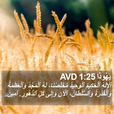 يَهُوذا 1:25 AVD Bible Verse Image