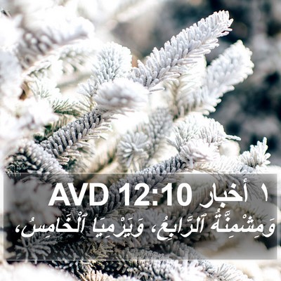١ أخبار 12:10 AVD Bible Verse Image