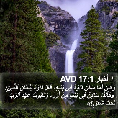١ أخبار 17:1 AVD Bible Verse Image