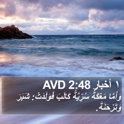١ أخبار 2:48 AVD Bible Verse Image