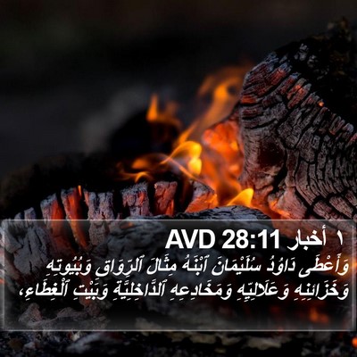 ١ أخبار 28:11 AVD Bible Verse Image