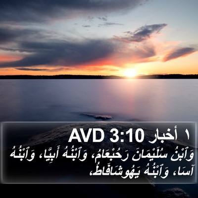 ١ أخبار 3:10 AVD Bible Verse Image