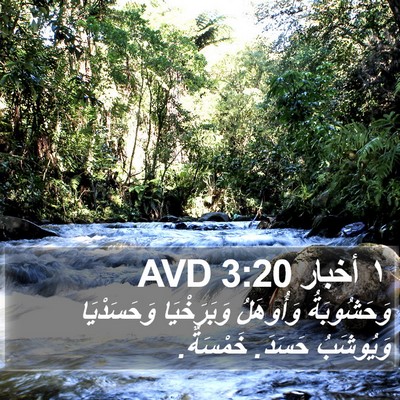 ١ أخبار 3:20 AVD Bible Verse Image