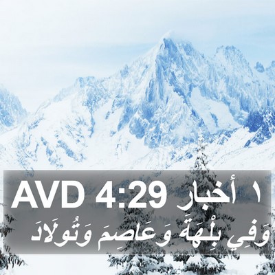 ١ أخبار 4:29 AVD Bible Verse Image