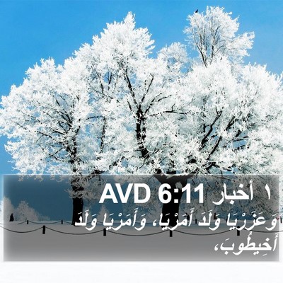 ١ أخبار 6:11 AVD Bible Verse Image