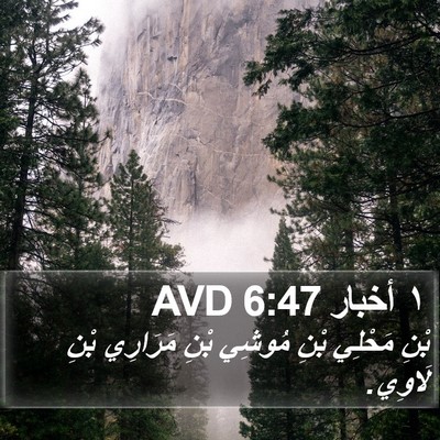 ١ أخبار 6:47 AVD Bible Verse Image
