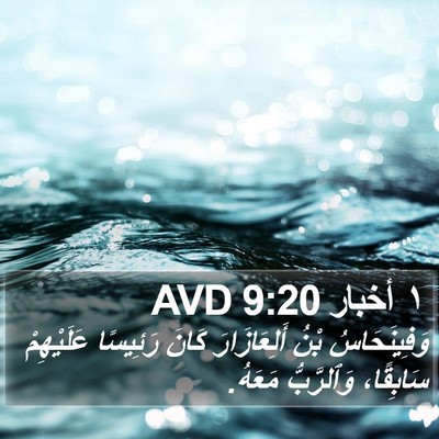 ١ أخبار 9:20 AVD Bible Verse Image