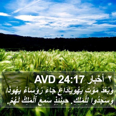 ٢ أخبار 24:17 AVD Bible Verse Image