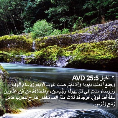 ٢ أخبار 25:5 AVD Bible Verse Image