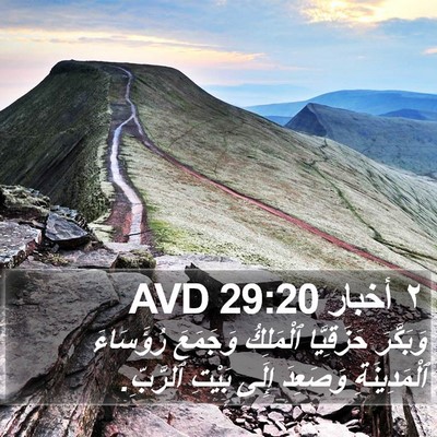 ٢ أخبار 29:20 AVD Bible Verse Image